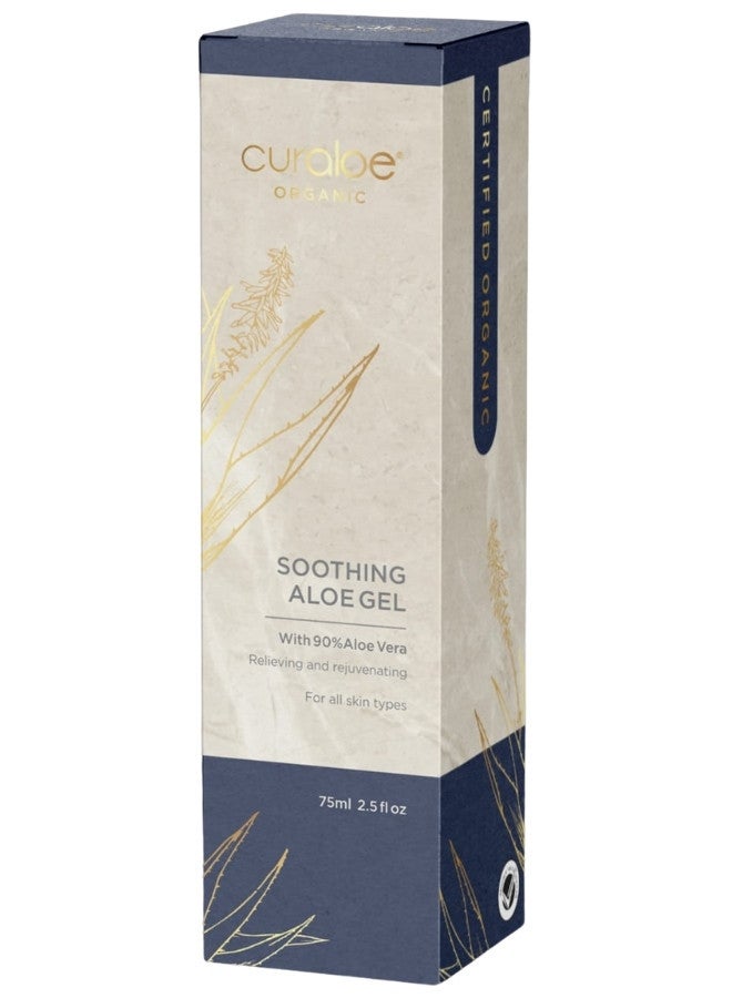 Curaloe Organic Aloe Vera Soothing Aloe Gel 75ml - Image 3