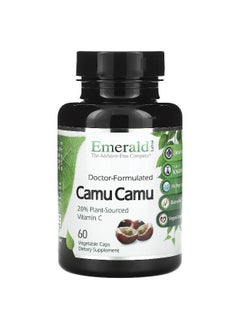 Emerald Laboratories Emerald Laboratories, Camu Camu, 1,000 mg, 60 Vegetable Caps  - Image 1