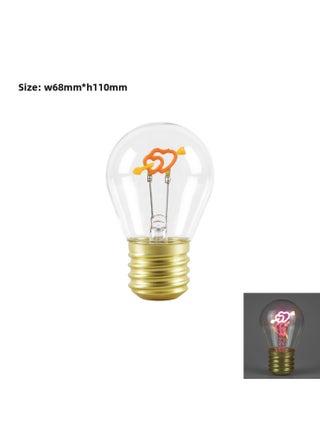 Charging Bulb LED Independent Light Source Usb Interface Portable Night Light Unicorn Love DIY Atmospheric High-end-Specifications:One Arrow Pierces The Heart - Pink + Orange - pzsku/Z91CD6B235294C01F14A0Z/45/1744280430/f71f9a6f-06d3-47d7-90e8-c63aed37afd3