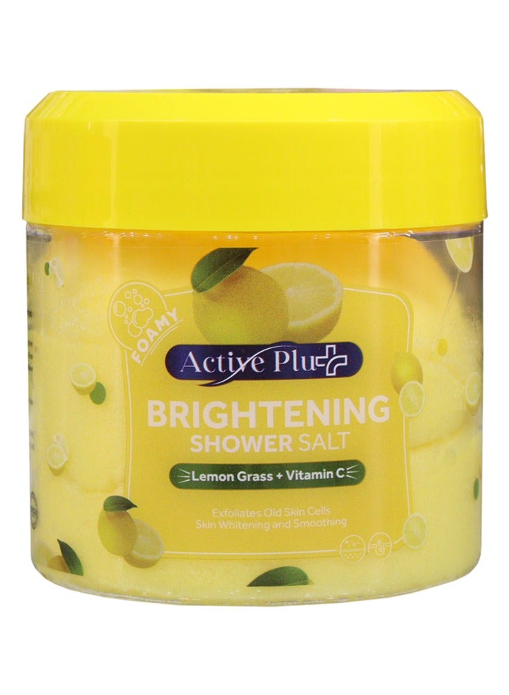 اكتيف بلس ملح الاستحمام المفتح بعشب الليمون 600 مل - Image 1