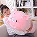 hitoshe Pig Plush Pillow Soft Pink Pig Stuffed Animal Body Pillow Toy Gifts for Bedding Kids 335 - Image 3
