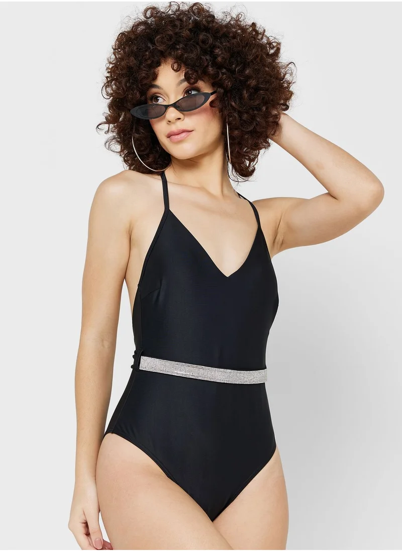 NEW LOOK High Leg Swimsuit