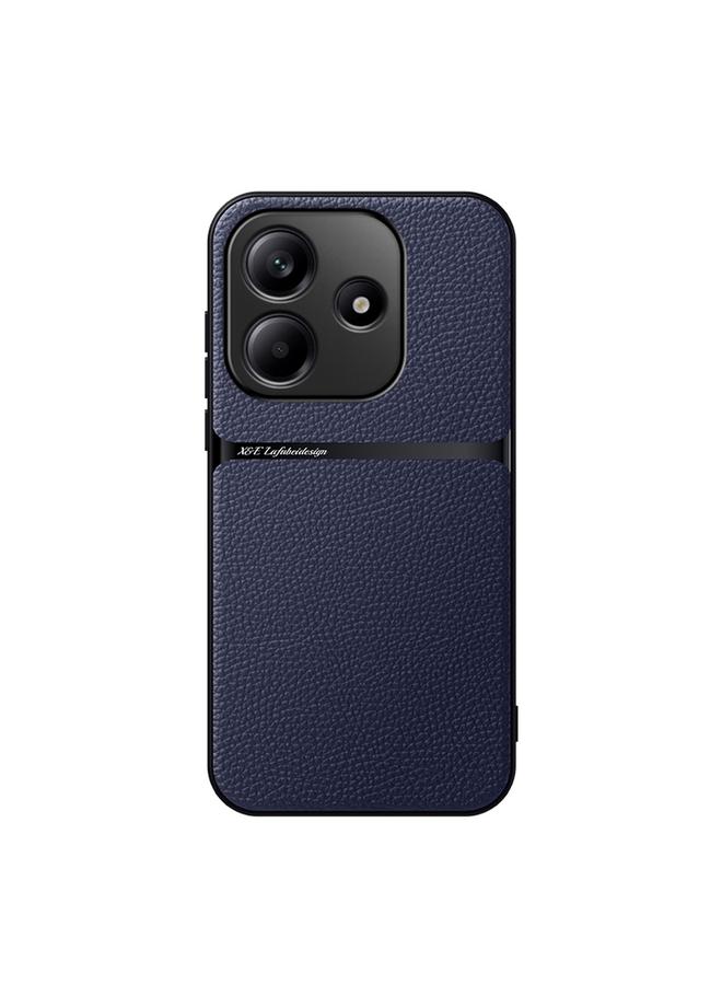 S-TOP Case For Redmi Note 14 5G Litchi Leather Magnetic Full Coverage Shockproof Phone Case - Image 1