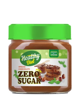 Diet Chocolate Spread With Natural Hazelnuts From Healthy Diet, Free Of Preservatives - Sugar-Free, Sweetened With Natural Stevia - 180 Grams - pzsku/Z91CD7B271BA29AC25F4CZ/45/_/1711918231/7fb87b0e-d790-47e9-baba-a0f0d62e7d06