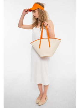Saria Moda Saria Fashion Women's Colorful Piping Tote Shoulder Bag  - Image 2