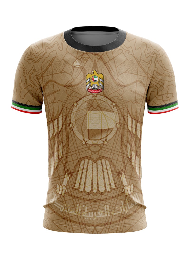 BITOLIA GALLERY Dri-Fit Jersey Emirates Brown  - Image 1