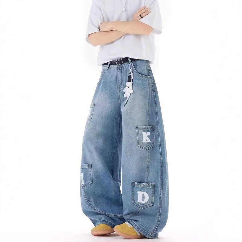 Unisex Casual Daily Denim Jeans