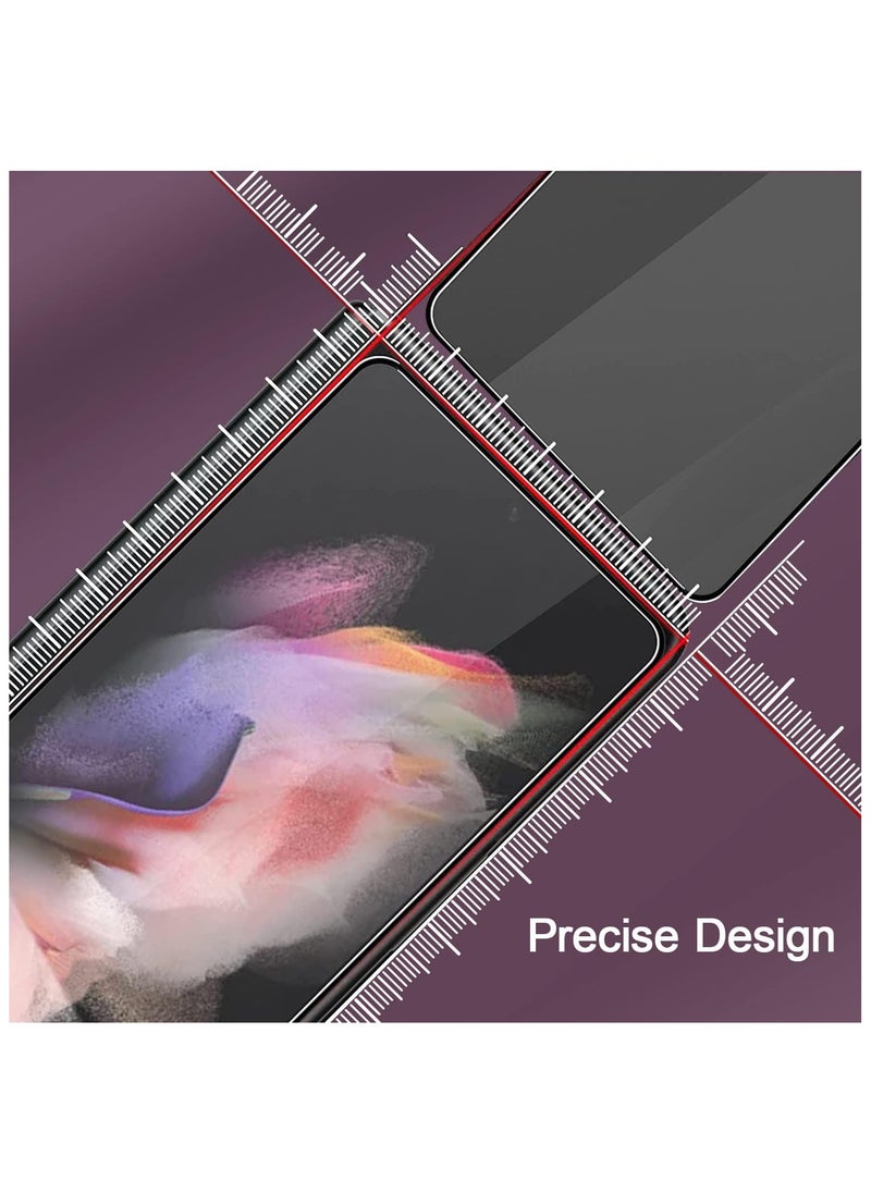Generic - 2 Pack Screen Protector for Samsung Galaxy Z Fold 6 Front Tempered Glass Full Coverage Screen Guard 9H Hardness Anti Fingerprint Scratch Resistance for Samsung Galaxy Z Fold 6 - Image 1