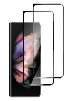 2 Pack Screen Protector for Samsung Galaxy Z Fold 6 Front Tempered Glass Full Coverage Screen Guard 9H Hardness Anti Fingerprint Scratch Resistance for Samsung Galaxy Z Fold 6