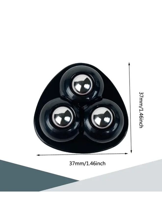 White Wheel 8 Pack Self Adhesive Casters 360 Degree Silent Rollers For Furniture - Image 3