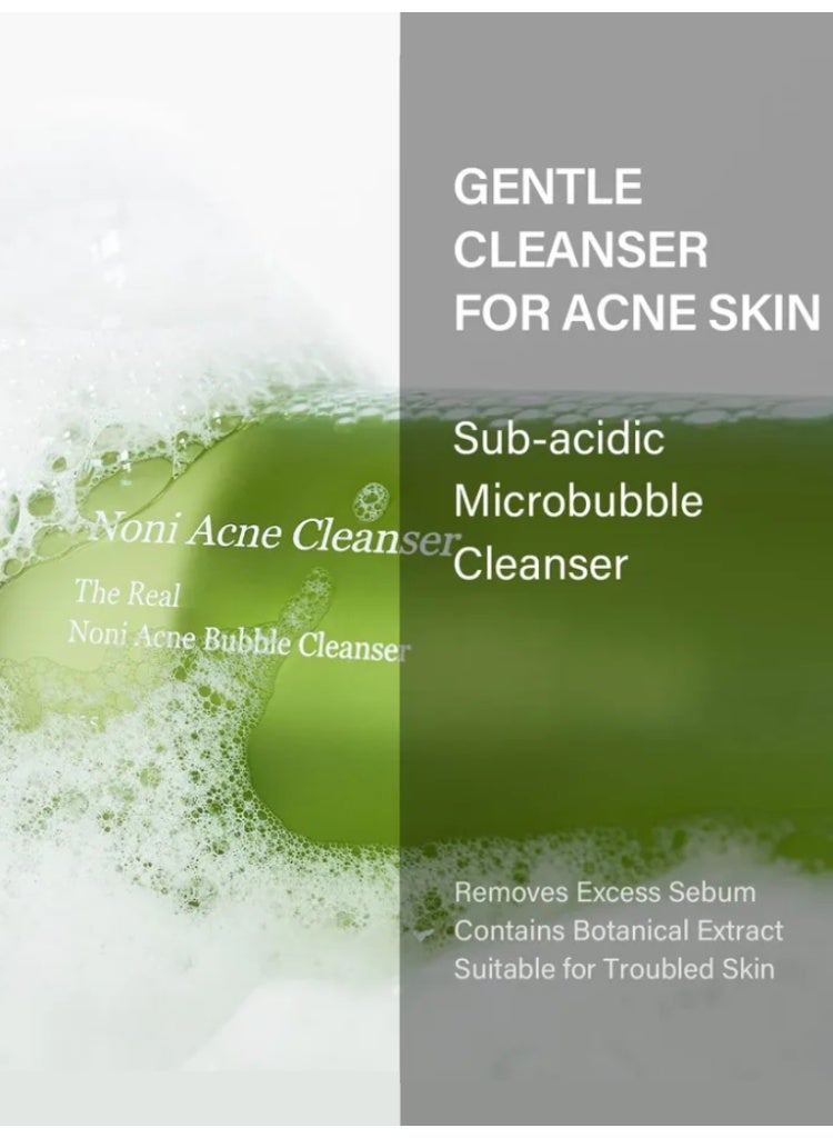 celimax Acne & Clogged Pores Solution – Celimax The Real Noni Acne Bubble Cleanser for Clear, Balanced & Smoother Skin - Image 5