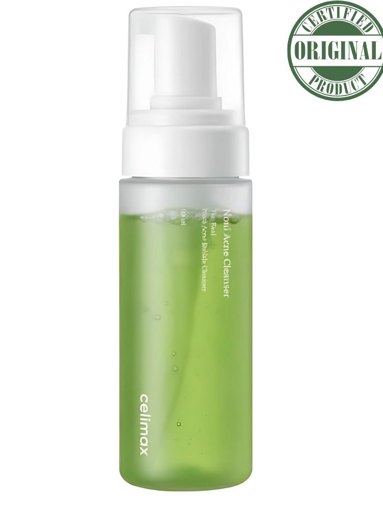 celimax Acne & Clogged Pores Solution – Celimax The Real Noni Acne Bubble Cleanser for Clear, Balanced & Smoother Skin - Image 1