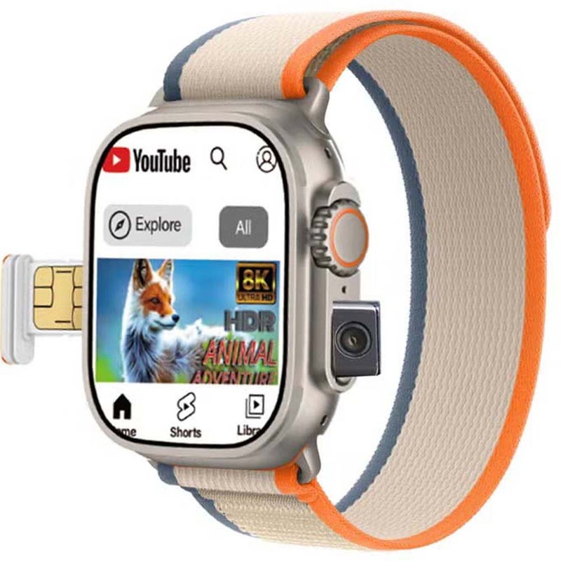 HK TU94 Pro Smart Watch – Stylish Fitness & Communication Device with Camera & SIM Slot - Image 3