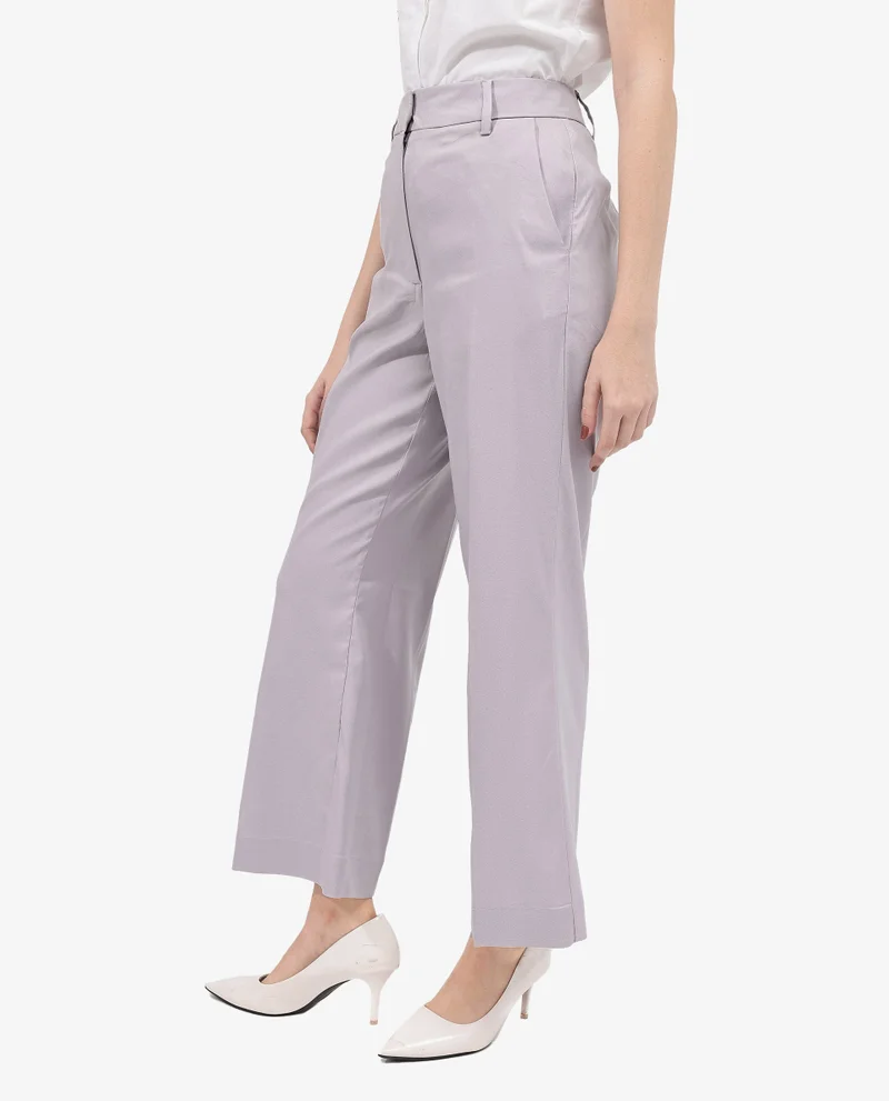 Rareism Women's Cotton Fabric Trouser