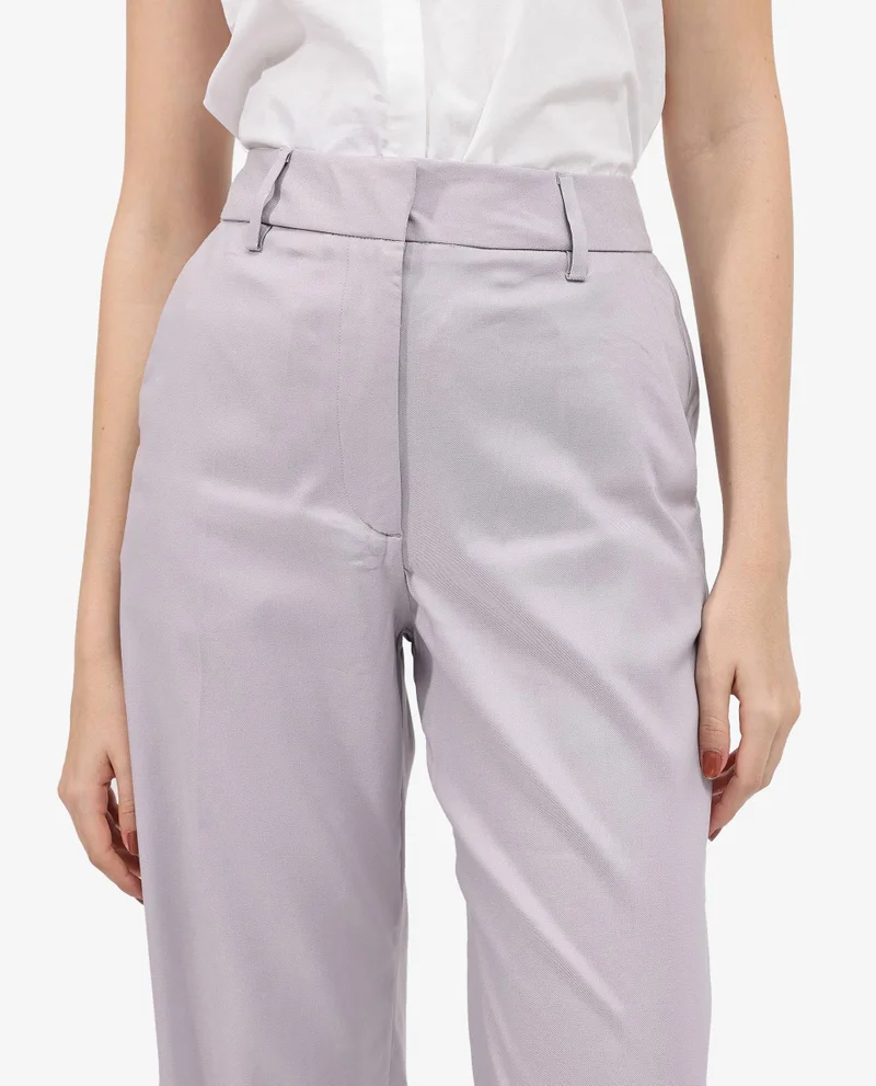 Rareism Women's Cotton Fabric Trouser