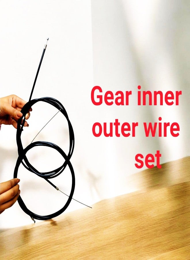 CYIDER Cycle Gear Outer Cable Wire - 198cm Long Black Gear Outer Wire for All Gear-Speed Cycles, Gear Shifters & Derailleur Systems - Cycle Gear Cable Outer Wire for Bicycles - Image 2