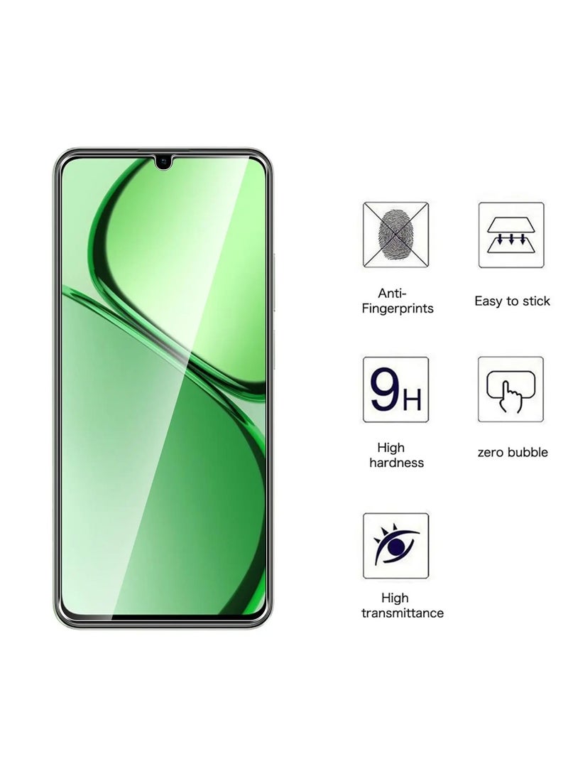 TWEGGON Screen Protector for Realme C63, Tempered Glass Screen Protector for Realme C63 6.75" Clear  - Image 2