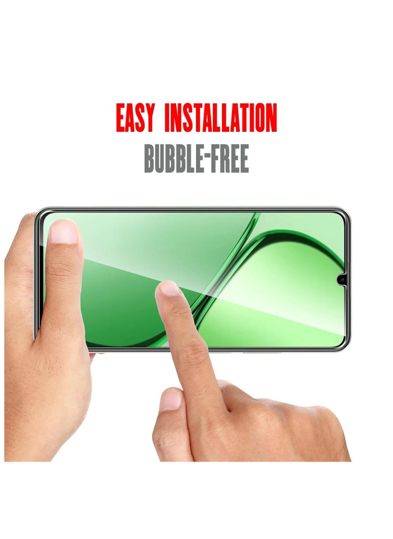TWEGGON Screen Protector for Realme C63, Tempered Glass Screen Protector for Realme C63 6.75" Clear  - Image 3