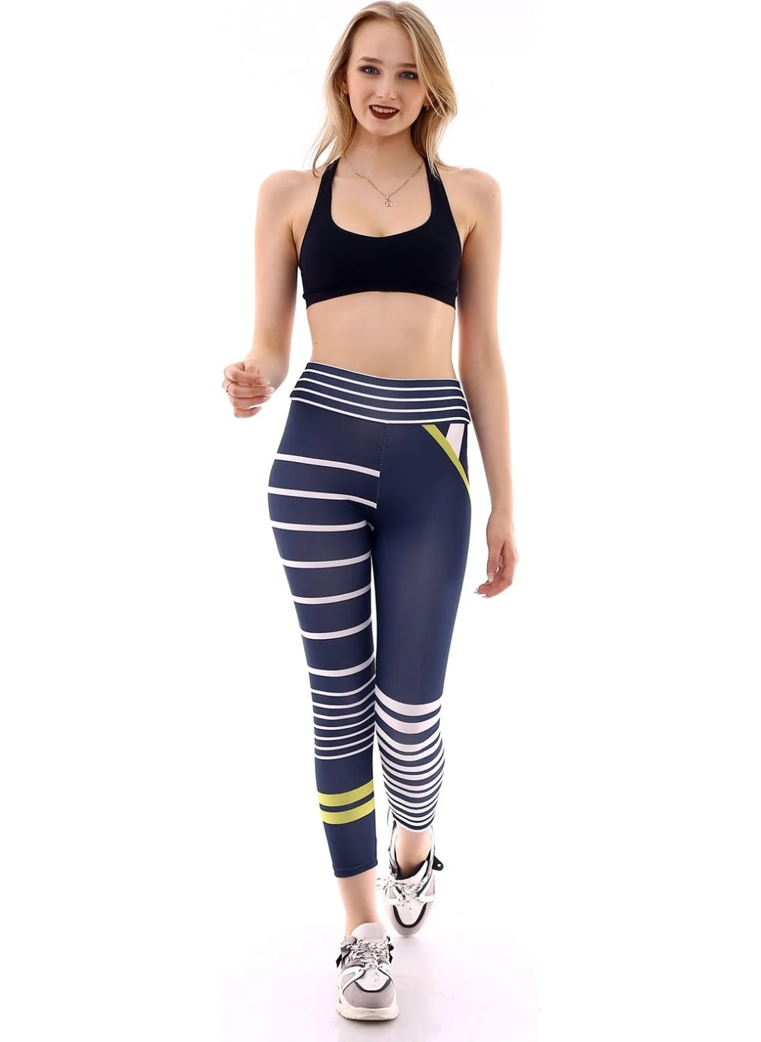 Bluence Digital Printed Sports Tights