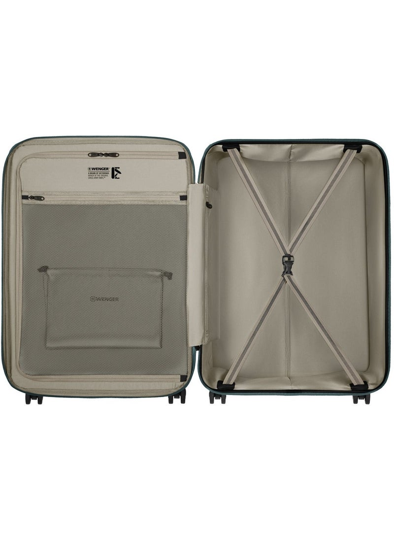 Wenger - Motion 69cm Hardside Expandable Check-In Luggage Trolley Green - 612706 - Image 1