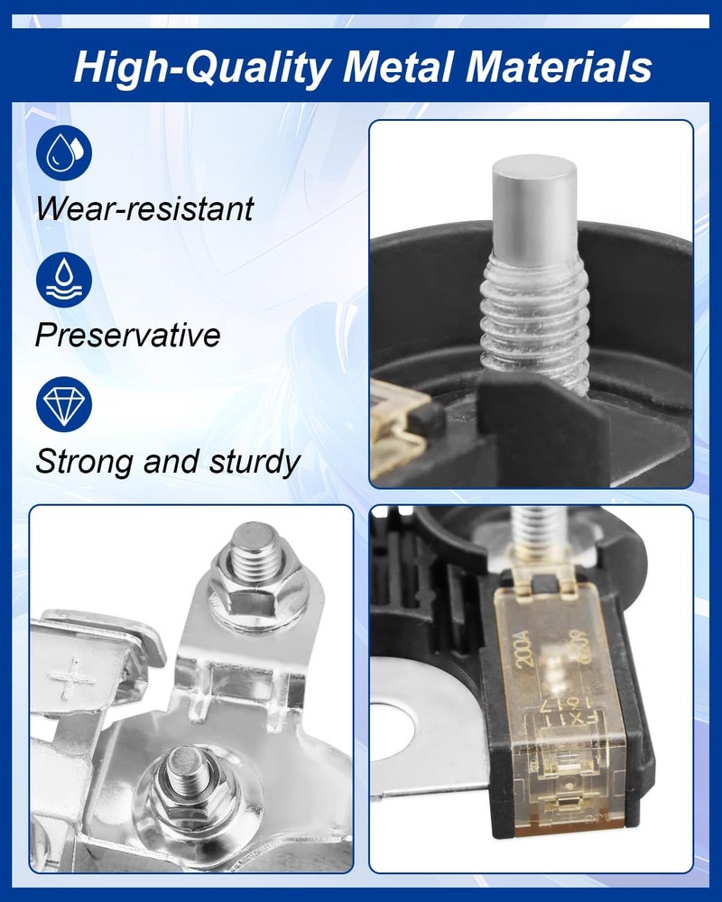 ANODZU Battery Terminal Clamp and Fuse Terminal for Ford F-150 - Image 4