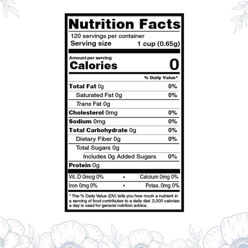 BLUE TEA Butterfly Pea Flower Tea - 30 Count Caffeine Free Herbal Tea Bags in Reusable Pet Jar - Image 2