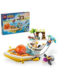 LEGO LEGO Sonic the Hedgehog Tails’ Adventure Boat Toy 76997 Building Toy Set (393 Pieces)  - Image 1