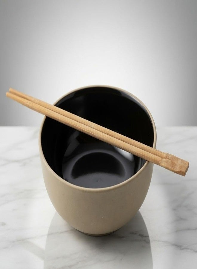 CorePAC Joint Wooden Chopstick Set – 5 Pairs, Reusable & Eco-Friendly Dining Sticks - Image 4
