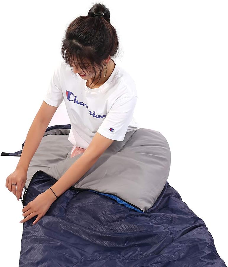 SWTMERRY Sleeping Bag 3 Seasons (Summer, Spring, Fall) Warm & Cool Weather - Lightweight,Waterproof Indoor & Outdoor Use for Kids, Teens & Adults for Hiking and Camping - Image 5