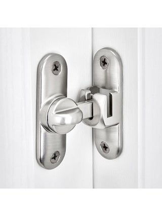 Silvery Barn Door Latches,90/180 Degree Gate Lock,Flip Gate Latches Hardware,Zinc Alloy Right Angle Door Lock Latch,Door Security Sliding Door Latch Lock for Cabinets,Bathroom - pzsku/Z91CEA45360E4DA8553F8Z/45/_/1730450542/e173878e-3297-40f7-bc03-443fcb5dd62b