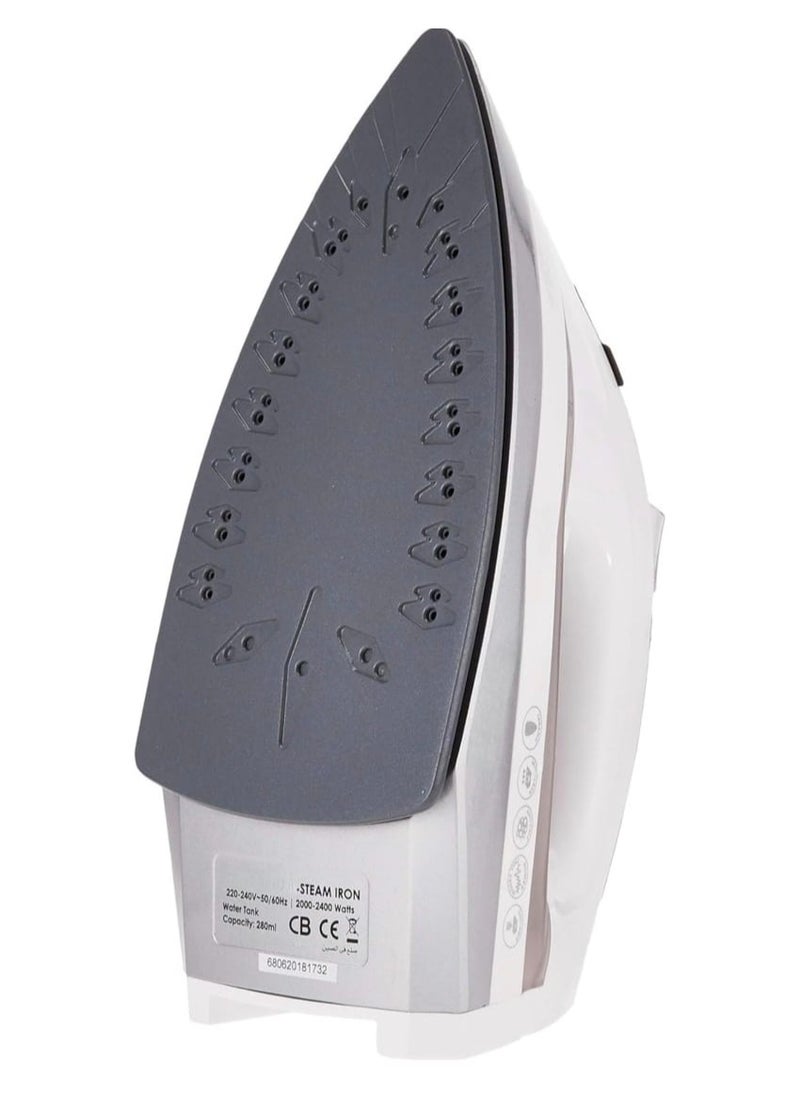Generic - Cordless Steam Iron Lightweight, Rechargeable & Portable Steam Iron with Adjustable Temperature Control, Non-Stick Soleplate, Fast Heating, and Auto Shut-Off for Wrinkle-Free Clothes - Image 1