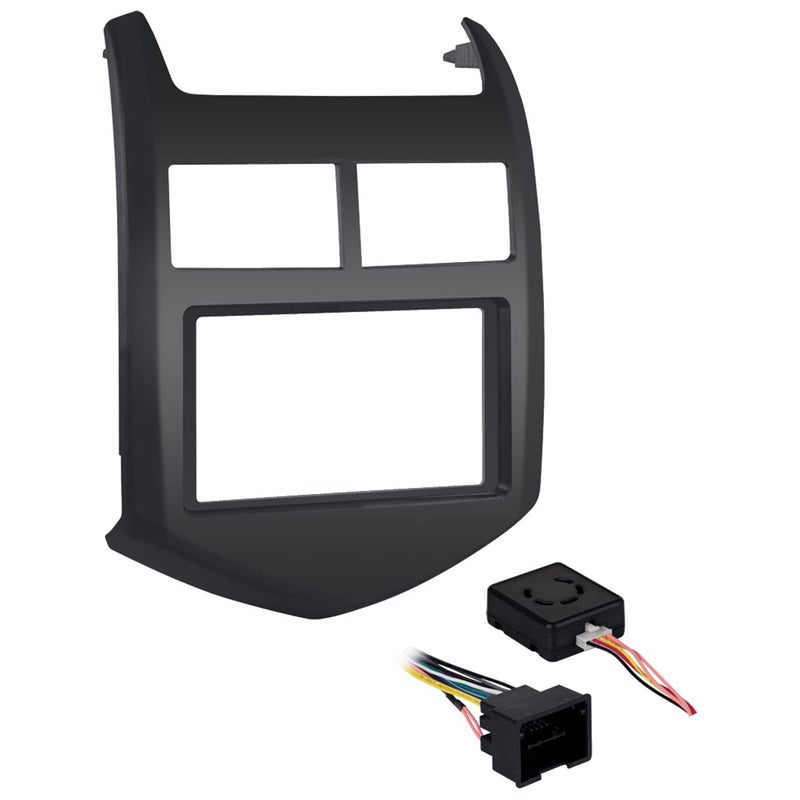 Metra 99-3012G-LC Single/Double DIN Dash Installation Kit for 2012-Up Chevy Sonic Vehicles - Image 3