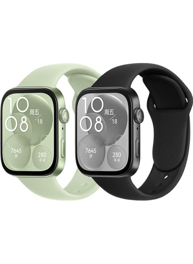 Tinker Pi Jiang Silicone Sports Breathable Watch Band For Huawei Watch Fit 3, Skin-Friendly Replacement Wristband For Huawei Smartwatch Fit 3 - Image 2