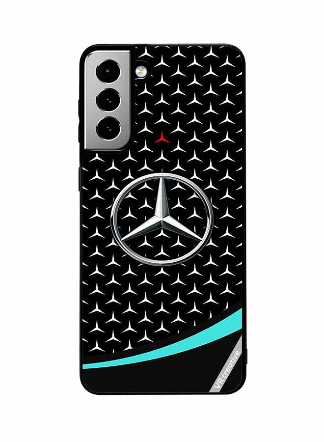 VR CREATIVE Protective Case Cover For Samsung Galaxy S21 FE 5G Mercedes Amg Petronas F1 Design Multicolour - Image 1