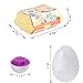 Hhyn Color Shape Matching Eggs for Toddlers Preschool Learning Educational Sorting Easter Eggs Toys Gift Recognition Skills for Kids Boys Girls 6 Eggs - Image 4
