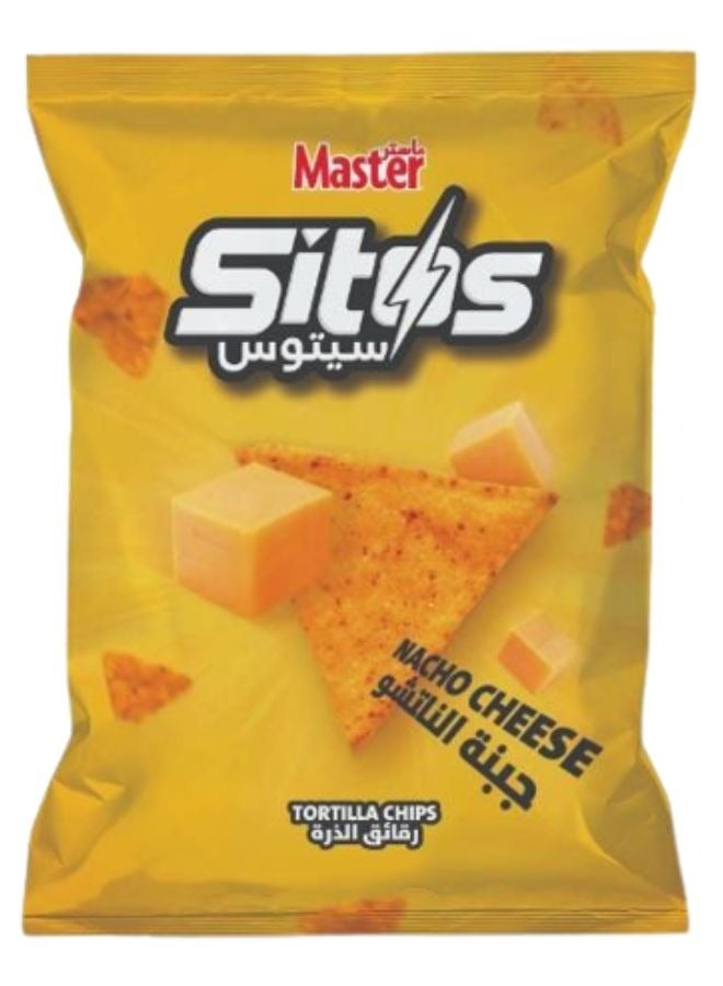 Master Sitos Nacho Cheese Tortilla Chips 150g - Image 1