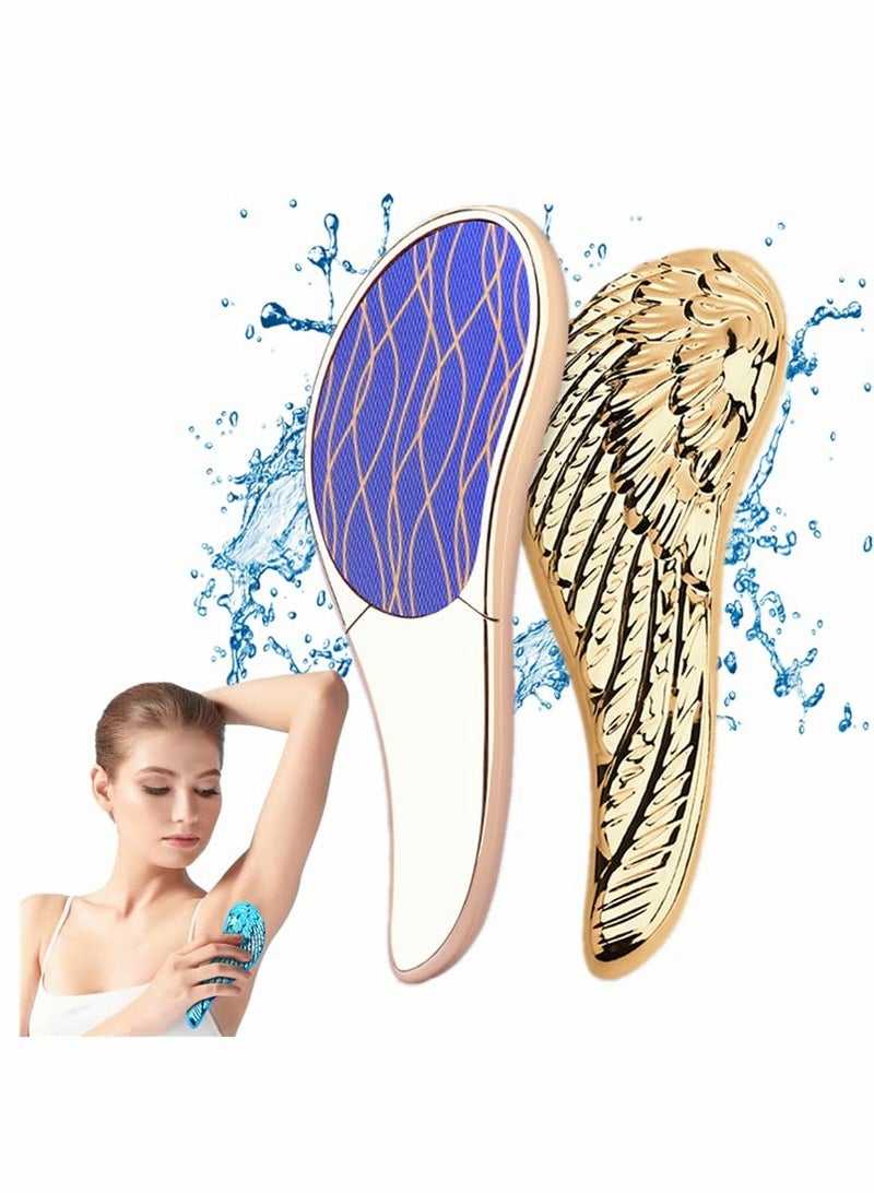 Excefore أداة إزالة الشعر الجديدة من بليمي كريستال، أداة إزالة الشعر السحرية الكريستالية، أداة إزالة الشعر بدون ألم للرجال والنساء، بشرة ناعمة حريرية لإزالة شعر الجسم بالكامل - Image 1