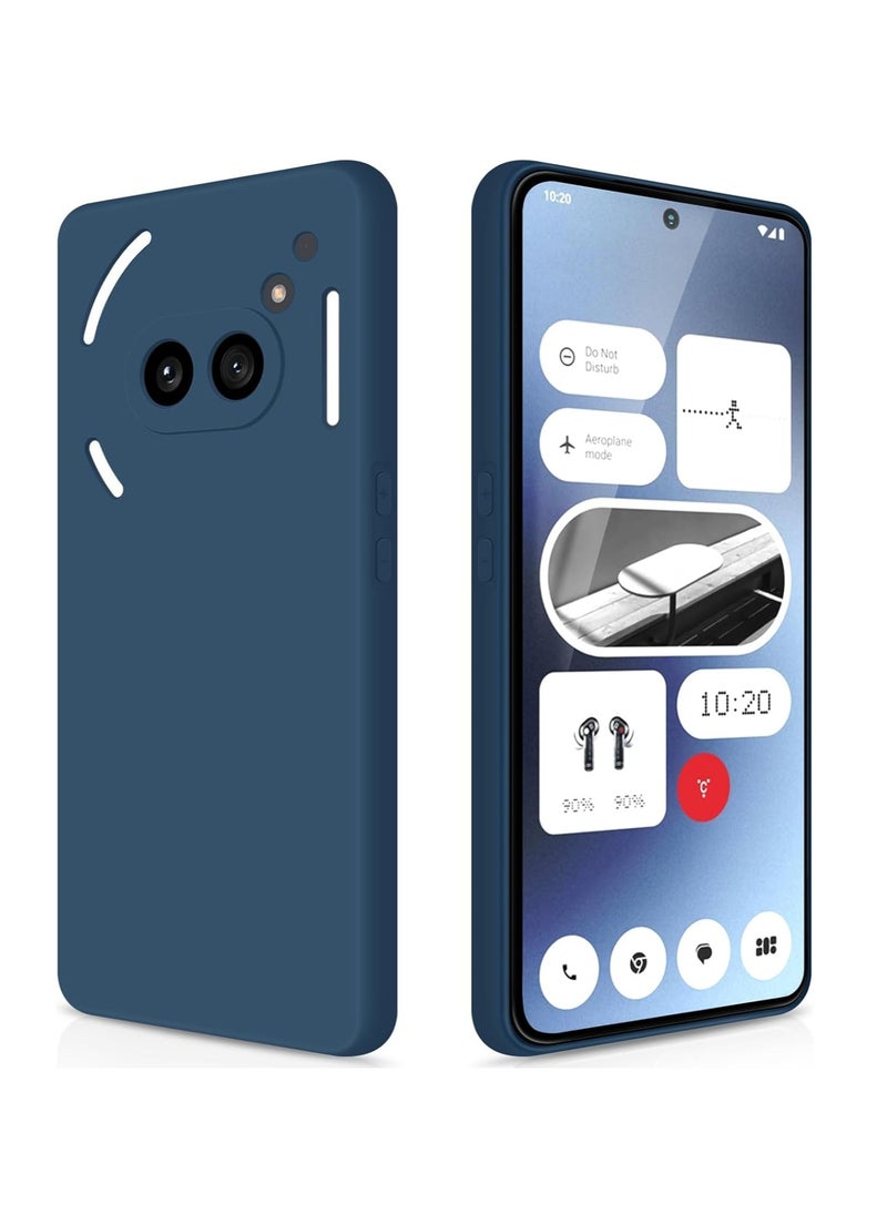 Generic Nothing Phone 2A Case Cover Silky Full Body Silicone Case with Microfiber Lining Shockproof Protective Cover for Nothing Phone 2A 6.7-inch  - Image 1