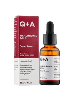 Q+A Hyaluronic Acid Serum For Face Rejuvenates, Moisturizes And Enhances Skin With Anti-Aging And Anti-Wrinkle Properties-30Ml  - Image 1