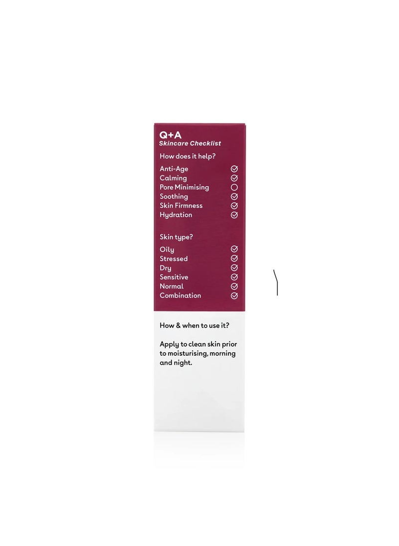 Q+A Hyaluronic Acid Serum For Face Rejuvenates, Moisturizes And Enhances Skin With Anti-Aging And Anti-Wrinkle Properties-30Ml  - Image 2