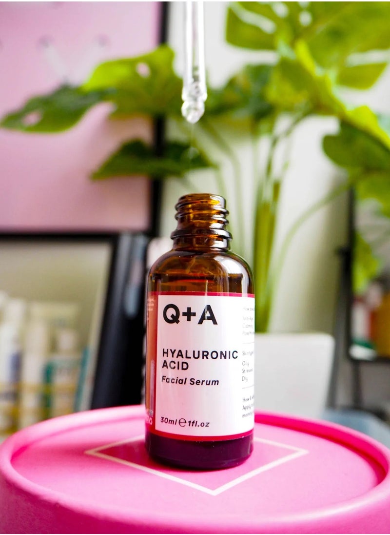 Q+A Hyaluronic Acid Serum For Face Rejuvenates, Moisturizes And Enhances Skin With Anti-Aging And Anti-Wrinkle Properties-30Ml  - Image 4