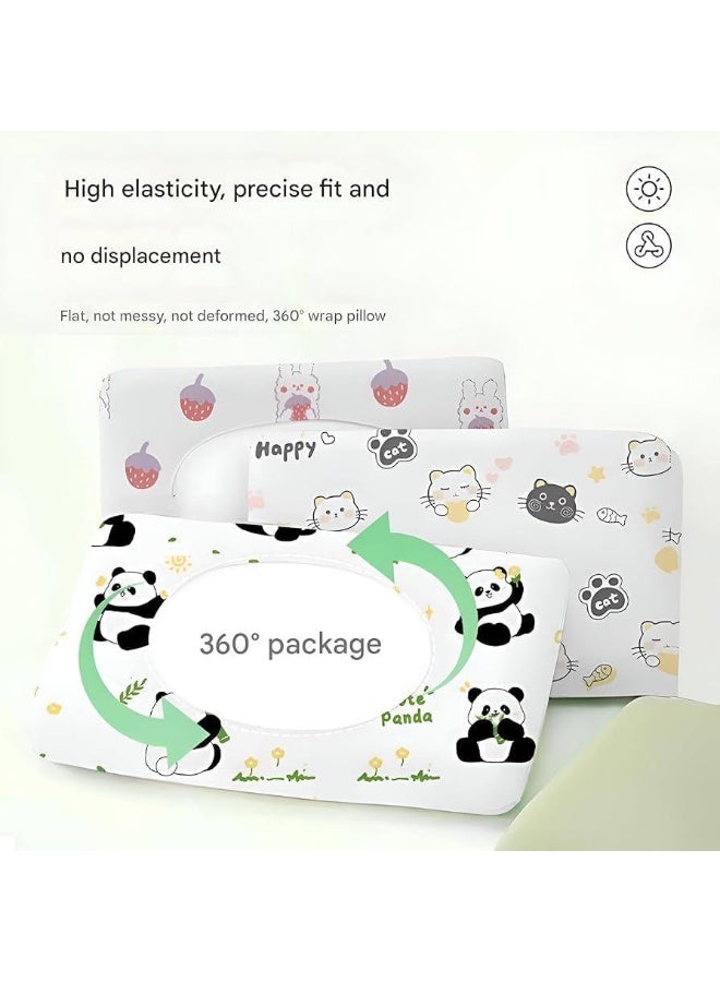 A Pack of 10 Disposable Pillow Case Travel Pillow Towel Thickened Non-woven Fabric Beauty Salon Train Sleeper Hotel Dirty Travel Pillow Case pure MULTICOLOUR - Image 4