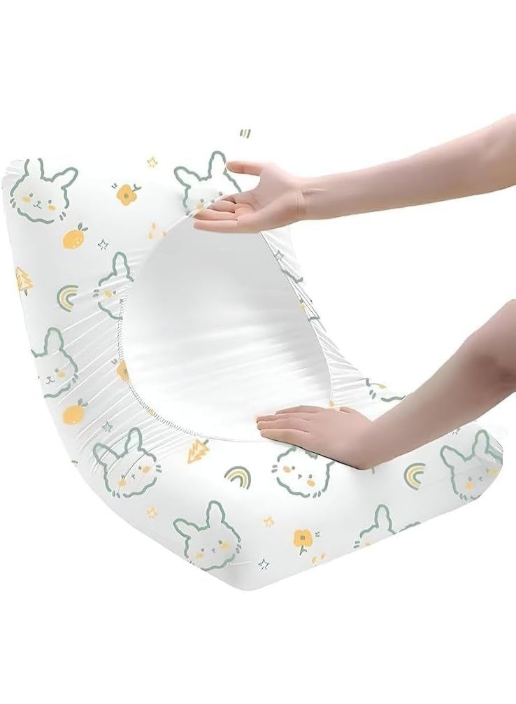 A Pack of 10 Disposable Pillow Case Travel Pillow Towel Thickened Non-woven Fabric Beauty Salon Train Sleeper Hotel Dirty Travel Pillow Case pure MULTICOLOUR - Image 1