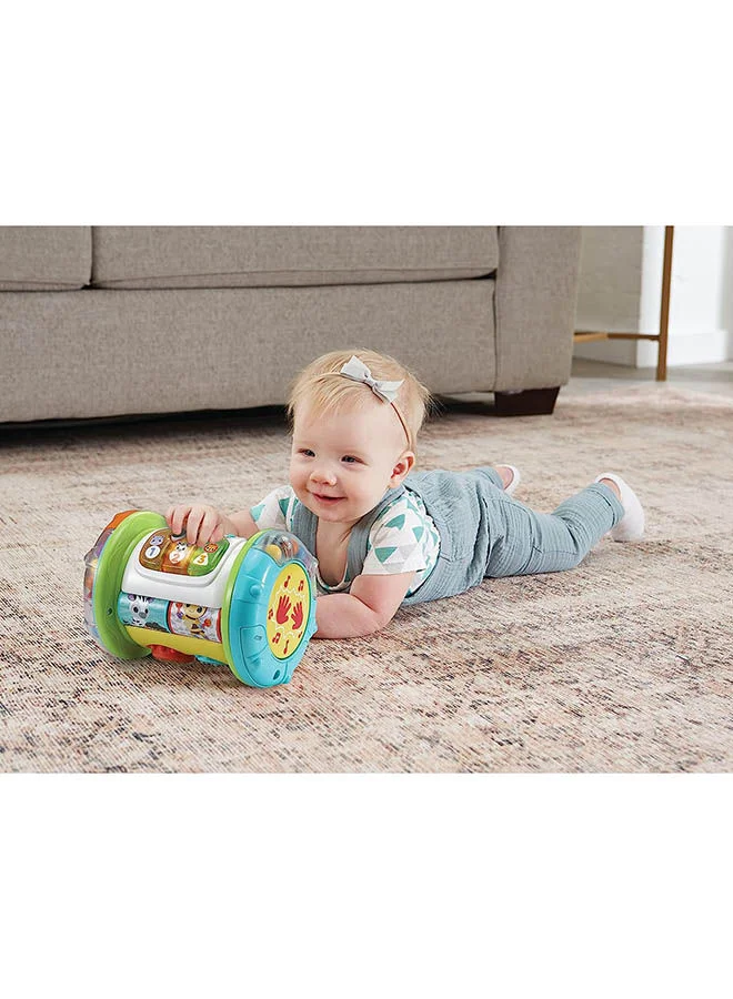 في تك Baby Explore And Discover Roller Interactive Baby Toy With Gears Rollers, Beads, Lights And Music