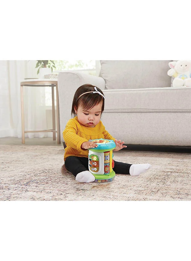 في تك Baby Explore And Discover Roller Interactive Baby Toy With Gears Rollers, Beads, Lights And Music