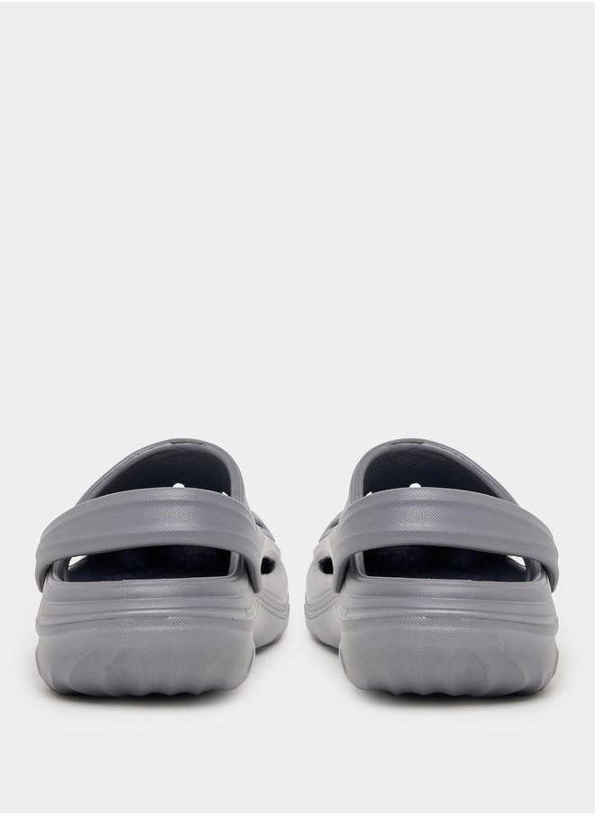 Styli Styli Cut-Out Detail Slip On Clogs  - Image 5