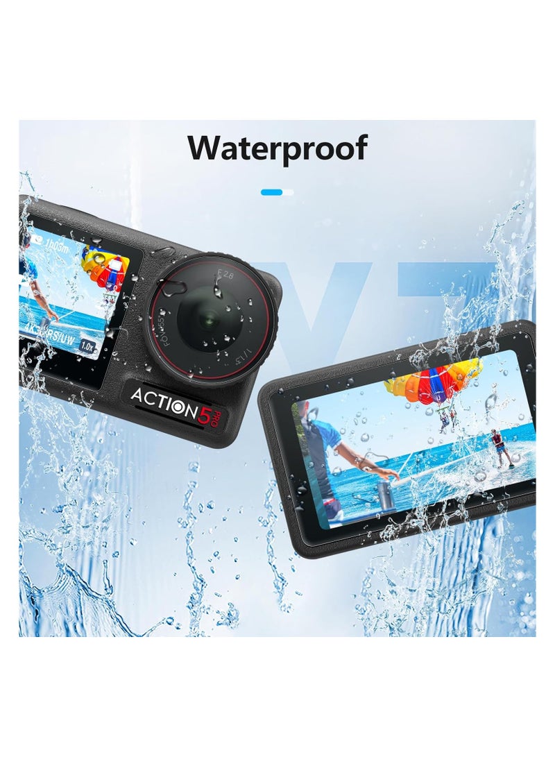 general DJI Osmo Action 5 Pro Accessory Lens Screen Protector (2 Sets - 8 Pcs), Action5 Pro Tempered Glass Screen Protector with Silicone Lens Cover, 9H, HD, Scratch Resistant, Bubble Free - Image 4