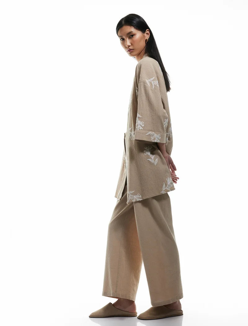 كوتون Wide Leg Pants