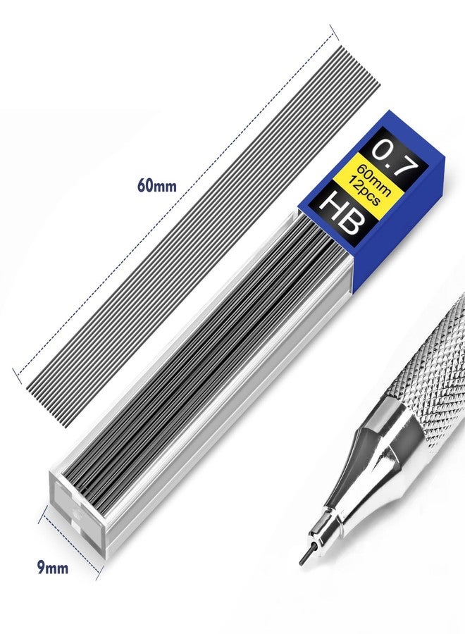 CdbC Lead Refills, 840 Pieces [0.7 mm HB] Break Resistant Mechanical Pencil Refills, 70 Tubes - Image 2