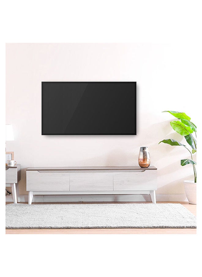 DANUBE HOME Hazel Tv Unit Upto 60 Inches Tv Entertainment Modern Design Wall Unit Furniture Tv Stand For Living Room Bedroom Tv Unit Rack 179x40x53 cm White  - Image 1
